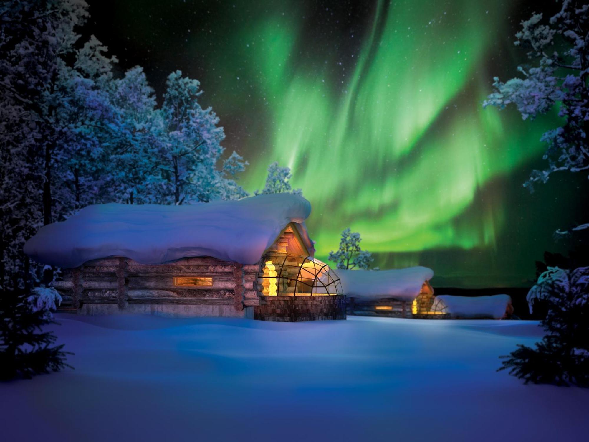 Kakslauttanen Arctic Resort - Igloos And Chalets Saariselka Esterno foto
